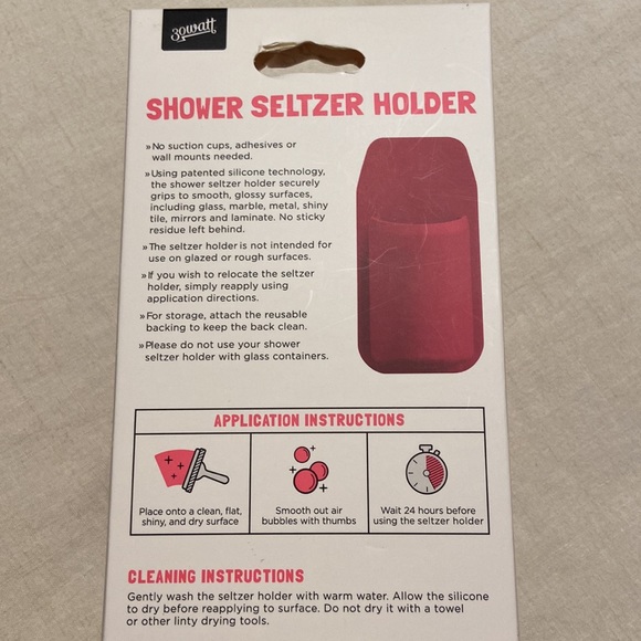 Shower Seltzer Holder - Picture 3 of 4